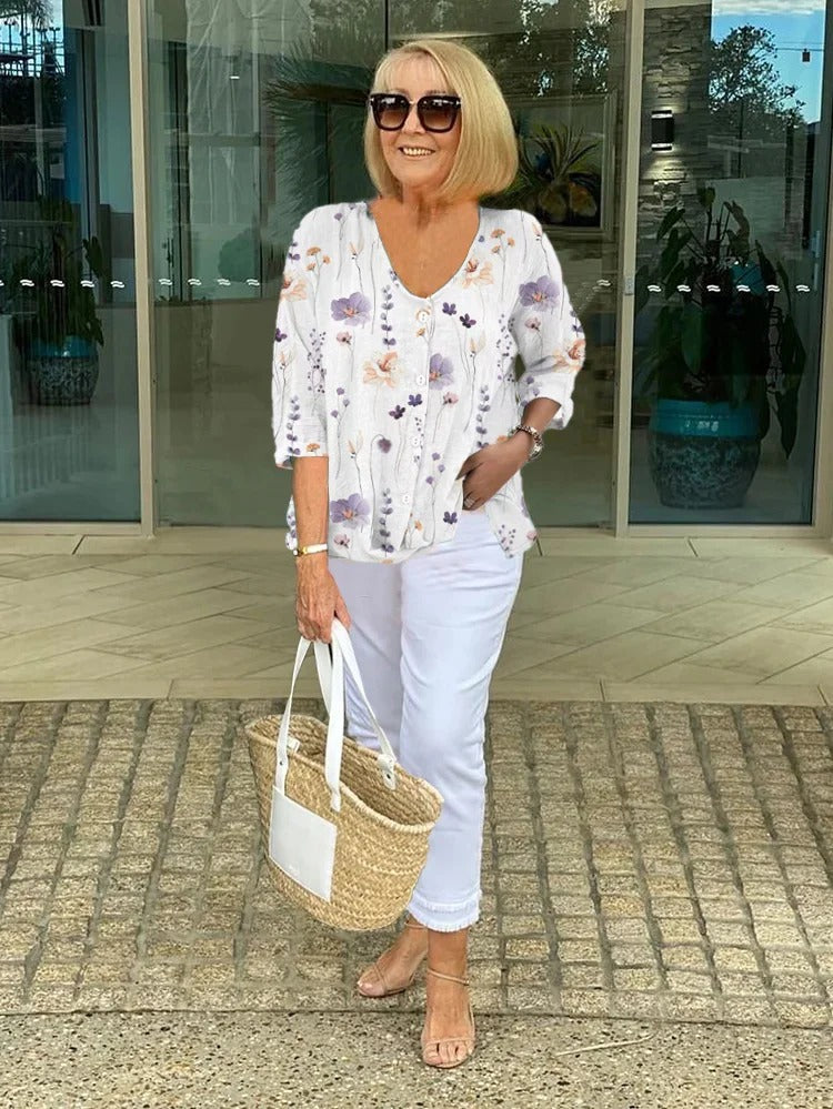 Valentina - Floral Top