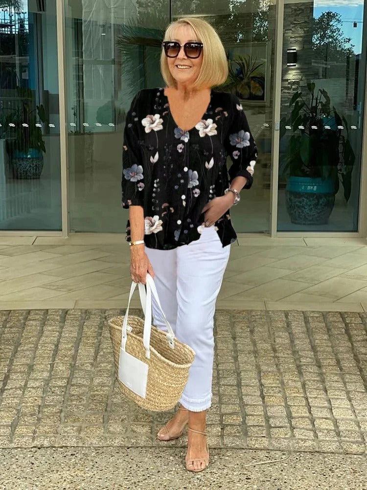 Valentina - Floral Top