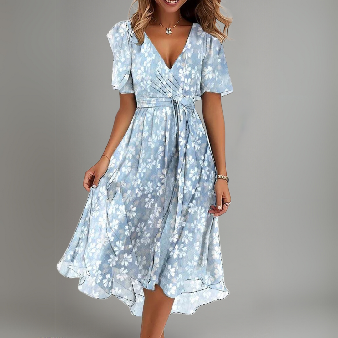 Maisie - Elegant Chiffon Dress