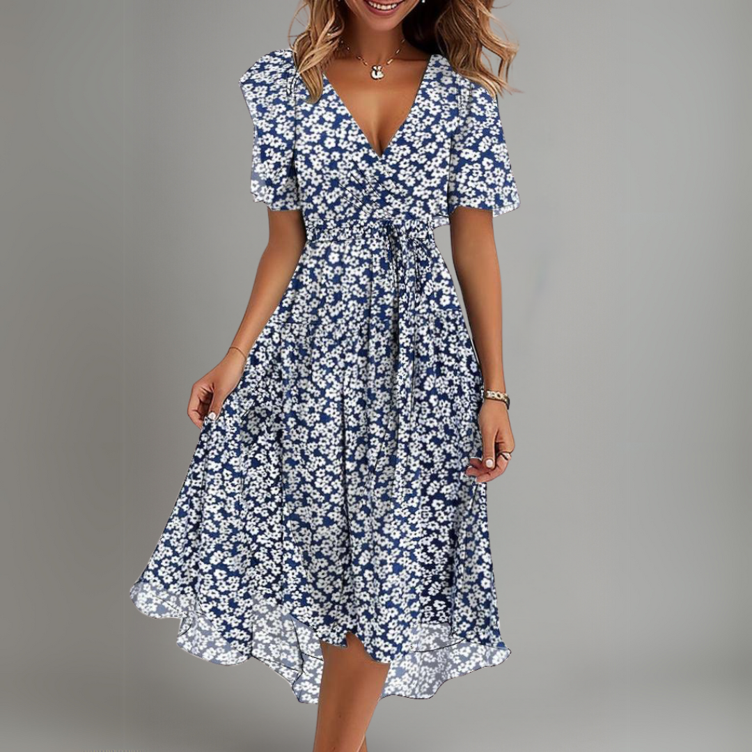 Maisie - Elegant Chiffon Dress