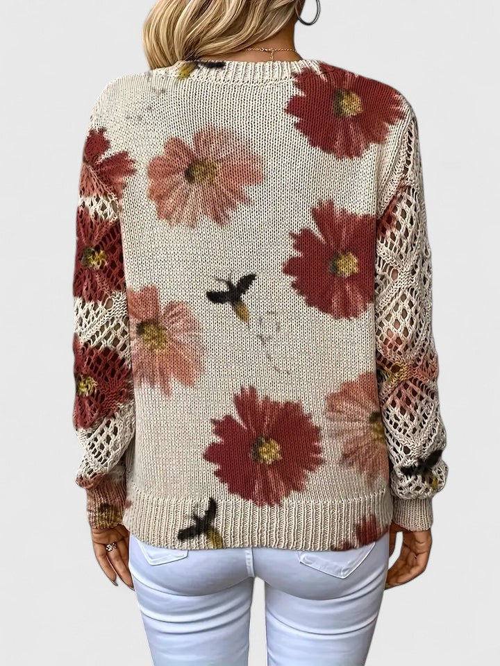 Sylvia - Floral Sweater