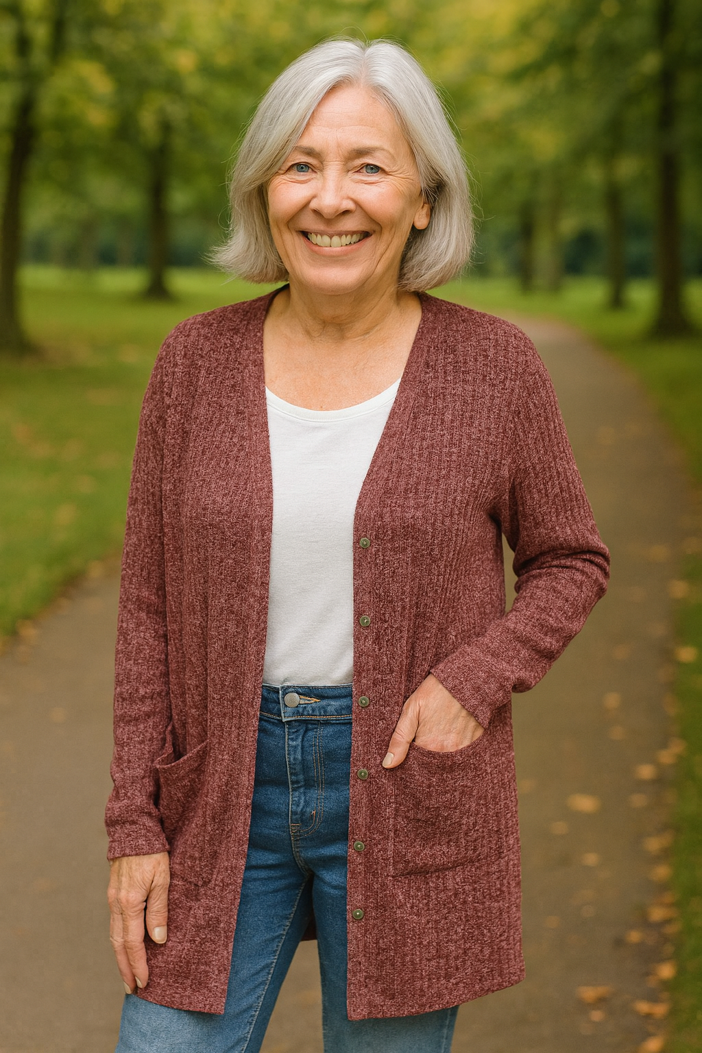 Norah - Long Sleeve Cardigan
