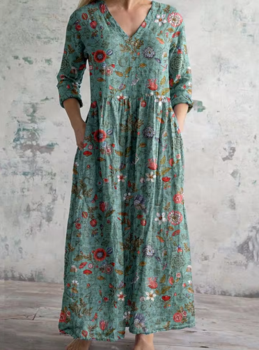 Galina - Floral Maxi Dress