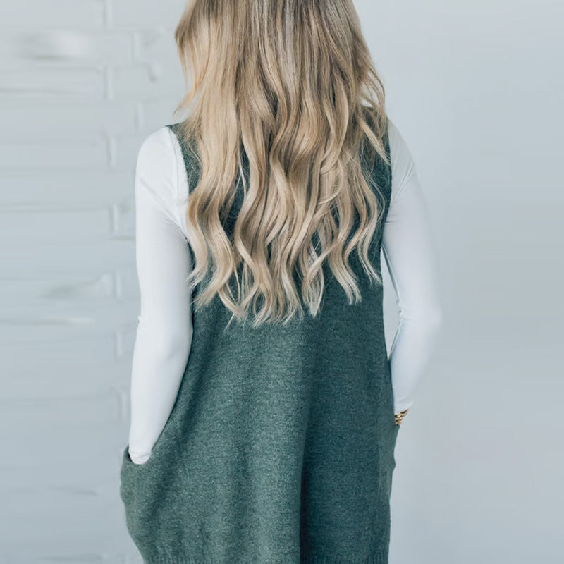 Ovidia - Knitted Loose Vest