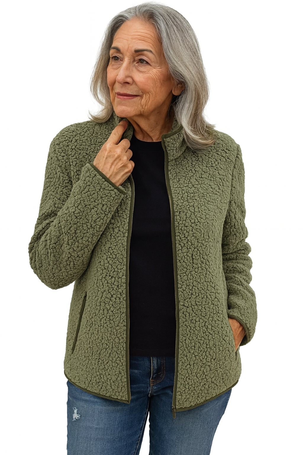 Aurelia - Cozy Zip Jacket